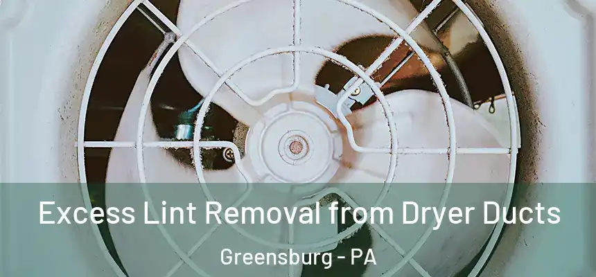  Excess Lint Removal from Dryer Ducts Greensburg - PA